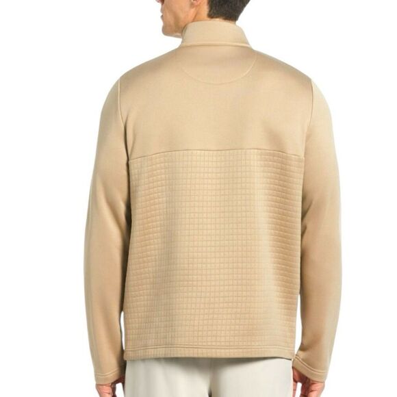 Callaway Men's Quarter Zip Pullover Tan Size XXL - Picture 2 of 12